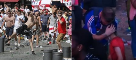 Где тут искренние болельщики, а где стадо дикарей!?
Без комментариев.