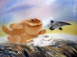 Наши художники как-то "почеловечнее" будут...