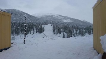 Сегодня снегопад продолжился:):)  
Это для неверующих