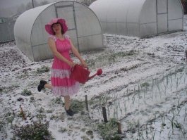 Сегодня снегопад продолжился:):)  
Это для неверующих