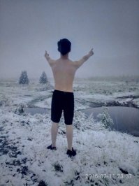 Сегодня снегопад продолжился:):)  
Это для неверующих