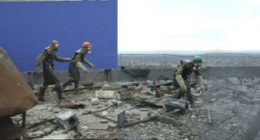 Автор, ну мог быть на хромакее и дорисовать ченить!