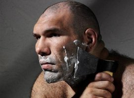 а может он на самом деле мягкий и пушистый и детки его полюбят