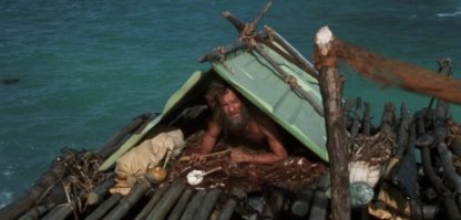 херасе у него плотик был, почти как Титаник :) Вот если бы он та плоту Тома Хенкса исполнил. вот тогда я бы восхитился  Посмотрите на картинки и почувствуйте разницу :)