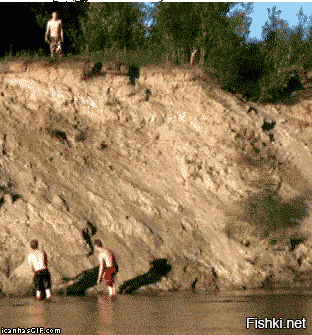 До воды добрался, базара нет