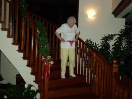 Кажется она не знает что это есть такое и куда оно одевается...