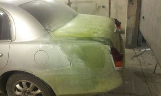 Пи*з*д*ё*ж чистой воды, взяли готовую Киа Опирус с мотором 3,8 и на неё налепили морду и жопу от волгаря. 
Цена переделки под ключ 550 000 р.