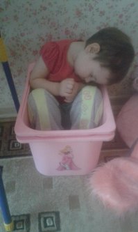 И так моё чудо засыпает во время мультиков