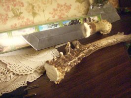 Хотелось нож и руки чесались...(первый раз делал подобное изделие..)