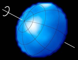 Ошибочка однако... У полюсов сплюснутых звёзд яркость выше, чем у экваториальных зон! Вот фото Альтаира и Веги, которую мы видим с полюса: