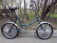 Первый раз вижу такие многоспицевые колеса.
