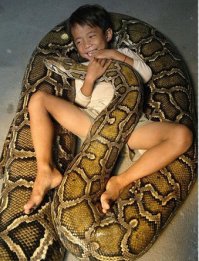 С кем только детки не играют))