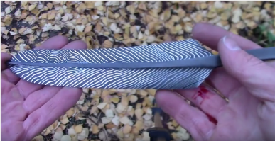 Ручка-перо красиво, но когда вот такое лезвие-перо, то это класс!