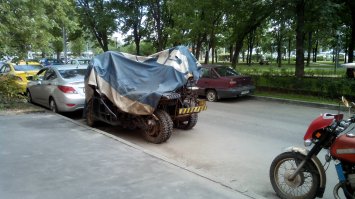 А я похоже его припаркованным видел)
Суровый пепелац))