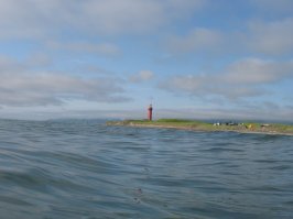 о. Сахалин, Татарский пролив, маяк на мысе Слепиковского