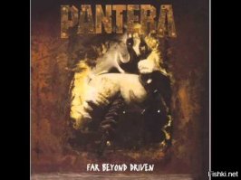 Pantera "far beyond driven" ну тут понятно почему обложку сменили