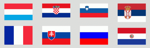 Кстати во всех этих странах,прошли демонстрации протеста и массовые беспорядки,в связи с использованием америкосами их национальных цветов!