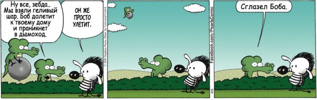 Храбрая зебра спаслась от крокодила