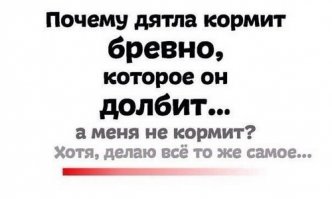 Потому, что туда клювом надо лезть!