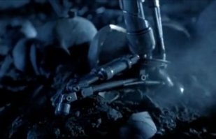 Роботы и ИИ... автор терминатора не смотрел?

Если люди изобретут ИИ, то зачем ему будут нужны люди?
Мы как то не очень то об обезьянах заботимся...