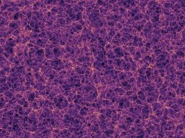 Когда неуч рассказывает тебе о КОСМИЧЕСКОЙ СЕТИ...Вспоминается фильм "Тупой и ещё тупее":Ну нифига себе, наши на Луне высадились! Это не паучья сеть, а Филаменты(галактические нити).Открыты в 1980-ых годах, изучение продолжается до сих пор. Уже есть математические модели, доказывающие факт того, что случайные последовательности на очень высоких порядках формируют вот такие структуры.