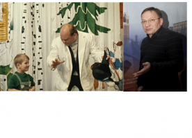 Игорь Угольников.
Я злой и страшный серый волк,я в поросятах знаю толк.