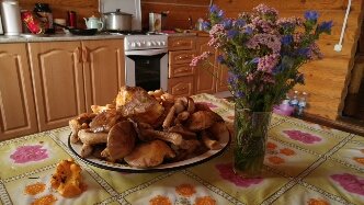 В этом году отдыхали в Боровом (Казахстан). Наш трофей)