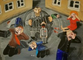 Очень позитивный дядя. Видел его на творческой встрече,приколист еще тот