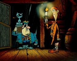 Кажись, я знаю, чья это заначка. А карты там нет?