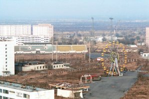 Стадион "Авангард" в Припяти... Олимпийская арена для мутантов ;)