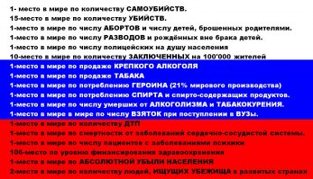 Вы все сидите и завидуете, что у этих "обезьян" все хорошо, а у вас все плохо! Они налоги не платят, каждый араб получает свою долю от нефти и богатства, которые выходят из ихней же земли. Ваш "король" и его визиря берут все себе в карман, а Король ихний, хорошо заботится о своей "пастве". У них самый низкой процент убийства, наркомании, кражи, коррупции, пьянства и абортов, и нет кстати брошенных детей и стариков. Куда вам им до вас "доблестных" Русских.