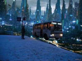 В Китае прошел испытания невероятный наддорожный автобус