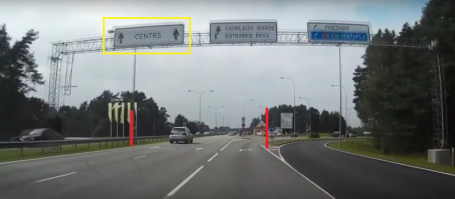 С далека кирпича не видно, должен быть путь для отступления, непосредственно перед кирпичом. Если эти дебилы и ставят кирпич на трассе, тогда уж они должны стоять так.