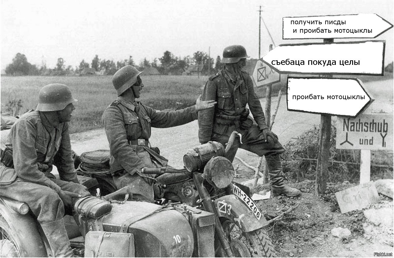 Немецкие войска под Ленинградом