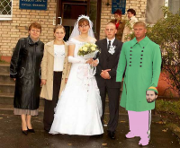 Ничё удивительного - во Фрязино все так одеваюцца!