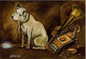 Мило! Собаки и вправду с нами идут в ногу со временем.