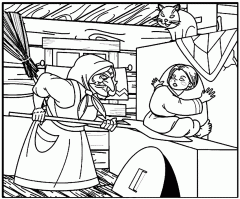 Смотри, как бы тебя, внучок, какая-нибудь баба не зажарила...