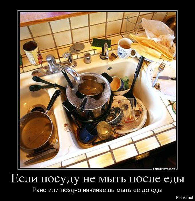 Когда быт просто заел!