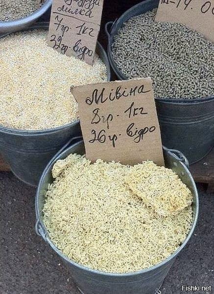 Обломаю тебе кучу лайков :). Это еда для украинцев и свиней