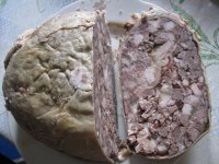 мясо в желудке.. ммм )