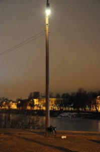 Первому вологодскому электрическому фонарю