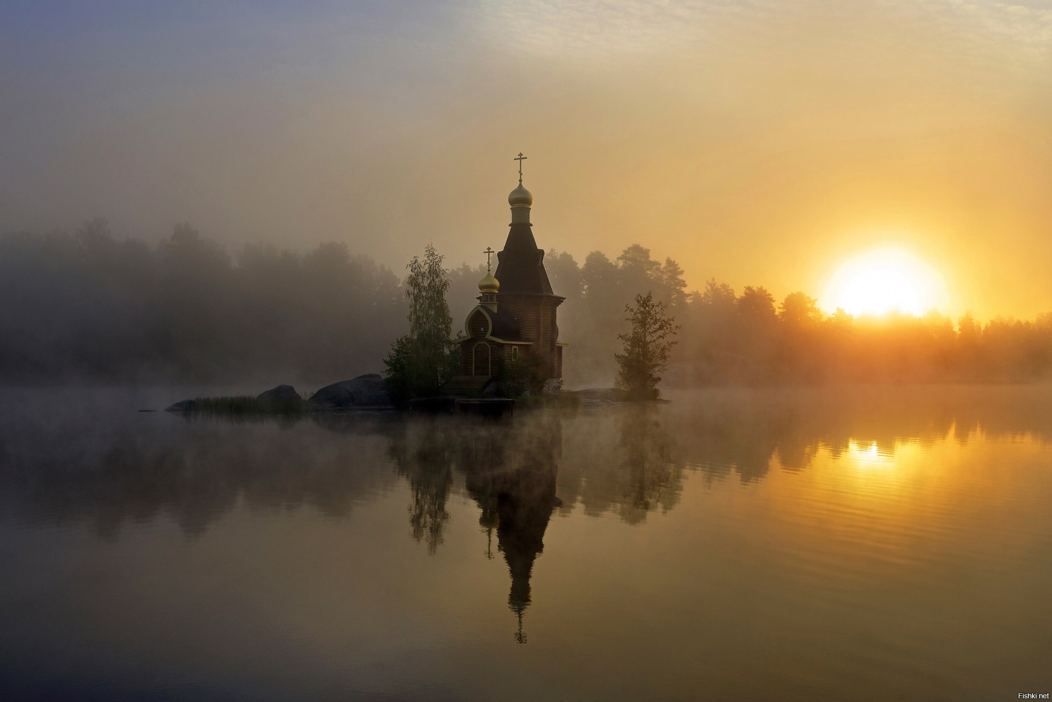 Карелия храм Андрея Первозванного