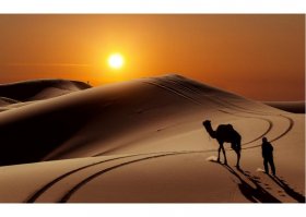 И как без заката в пустыне?