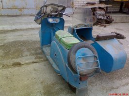 это мой т 200м с эксперементальной коляской..