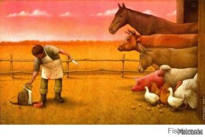 Нет у меня котика. Потому и не завожу, что не знаю, как кормить его. Есть специальные вегетарианские корма для кошек. Якобы они сбалансированы по минералам, витаминам и т.п. Но они дорогие и у меня лично нет уверенности, что они не создадут проблем кошке.