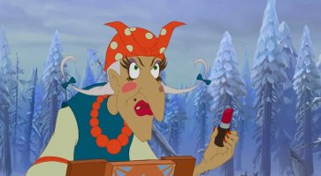 Так вот с кого Ягу то срисовали