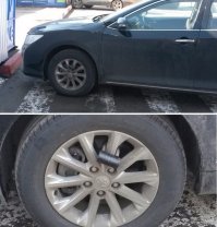 Cупер! Теперь я знаю как наказывать этого мудака во дворе, который решил, что стоянка его личная