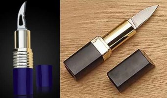 Губная помада - кинжал.