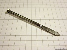 В качестве детской забавы помнится на рельсы подкладывали всякие штуки - пробки, монетки, гвозди. Как-то так...