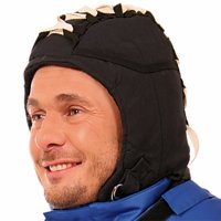 А у нас, в краю родном, подшлемник строителя, уже лет тридцать как в моде.